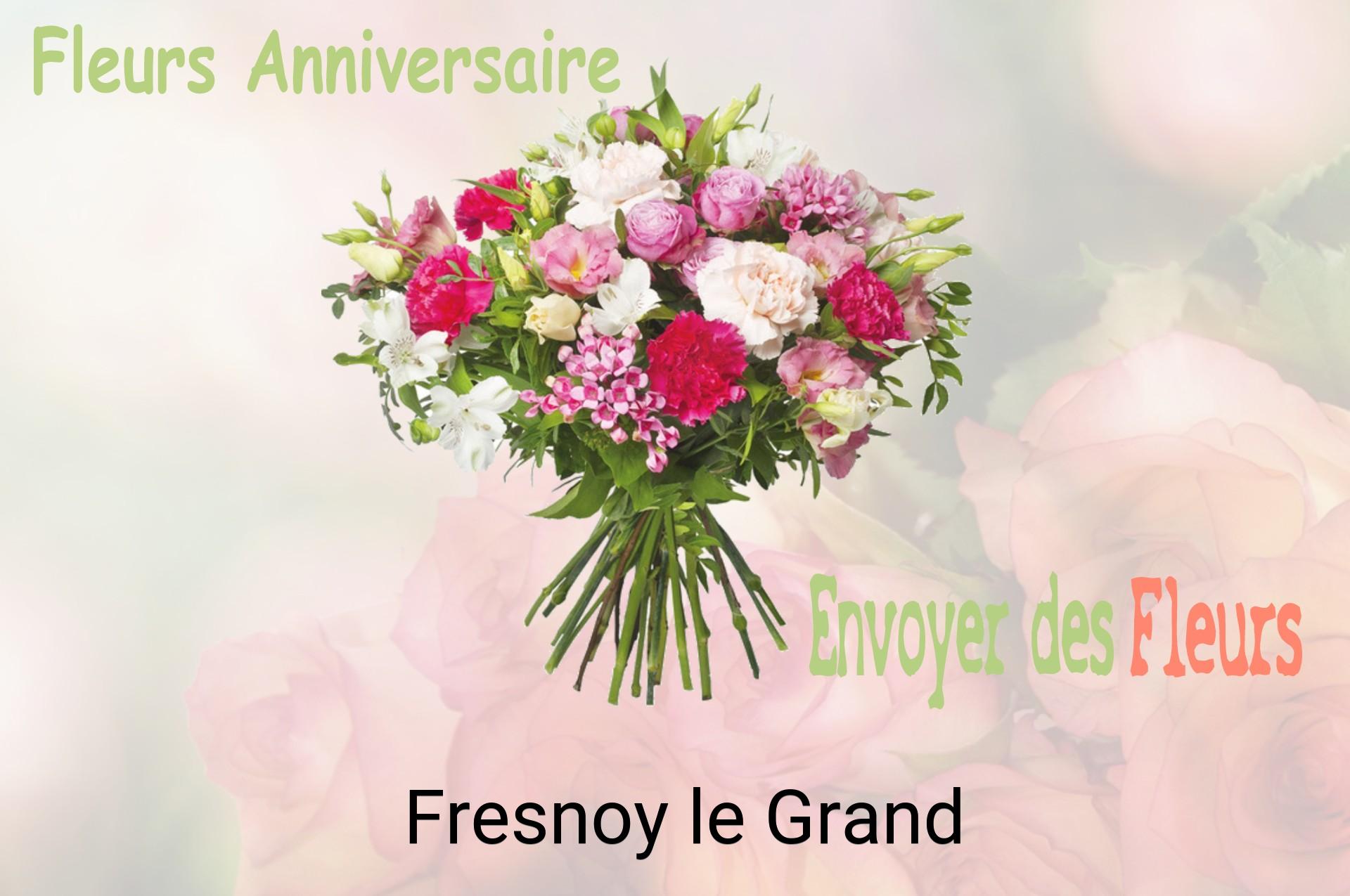 Bouquet de fleurs d’anniversaire livré à Fresnoy-le-Grand